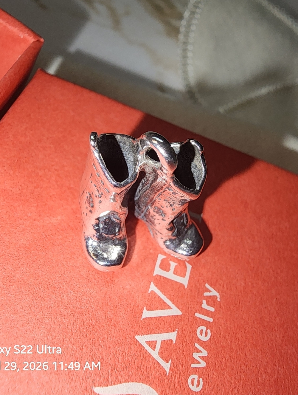 JAMES AVERY SILVER BOOTS CHARM. - Picture 7 of 16